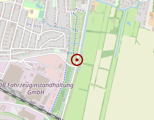 Karte: ASB Ambulante Pflege gGmbH Pflegedienst Ost