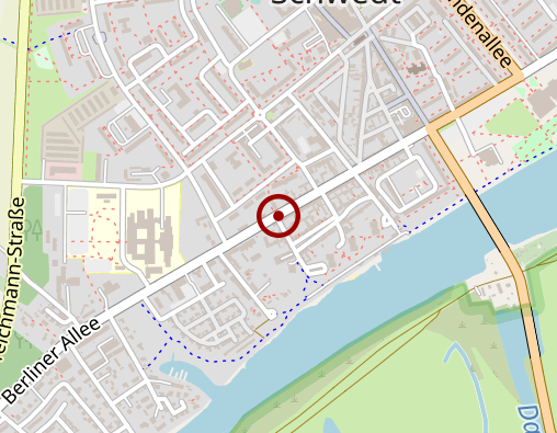 Karte: Bestattungshaus B. Luckow GmbH