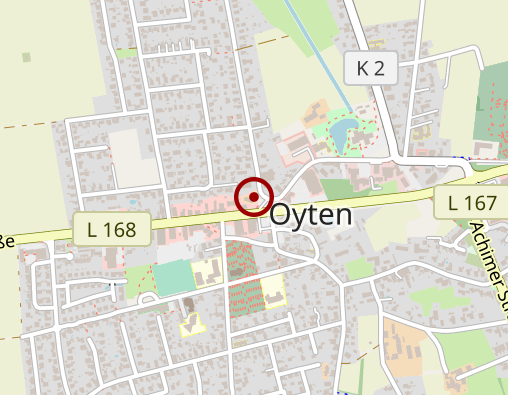 Karte: Diakoniestation Oyten