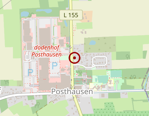 Karte: Wasserbetten Posthausen