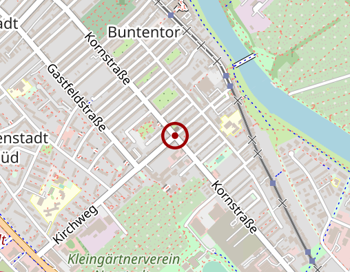 Karte: Dienstleistungszentrum Huckelriede