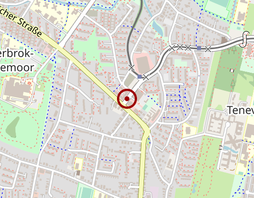 Karte: Dienstleistungszentrum Osterholz