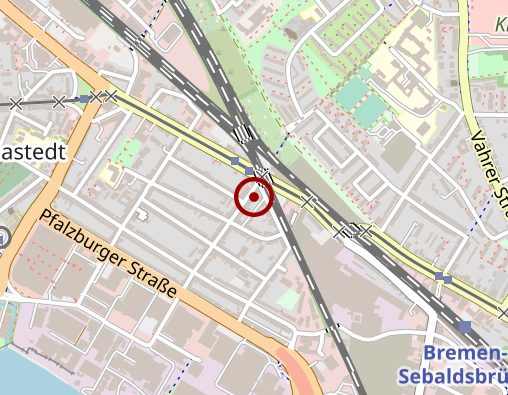 Karte: Buurtzorg Deutschland Nachbarschaftspflege gGmbH Team Bremen