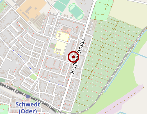 Karte: Uckermärkische Werkstätten gemeinn. Gesellschaft mbH Werkstatt für beh. Menschen