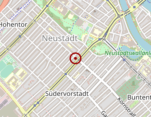 Karte: Dienstleistungszentrum Neustadt/Woltmershausen