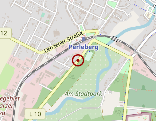 Karte: Sozialstation Perleberg