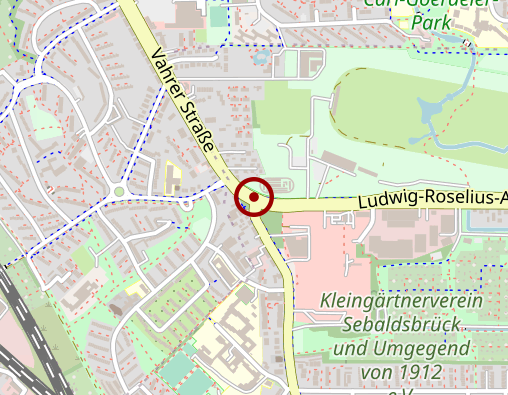 Karte: AHB Ambulanter Hauspflegeverbund GmbH & Co KG Bremen-Vahr