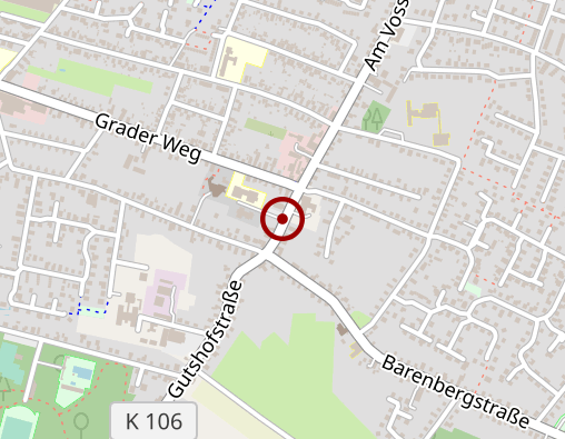 Karte: Curanum Betriebs GmbH Haus Am Vosseberg