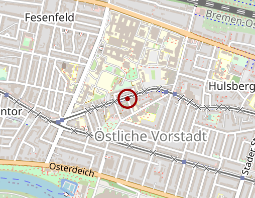 Karte: Zentrale für private Fürsorge Schwachhausen