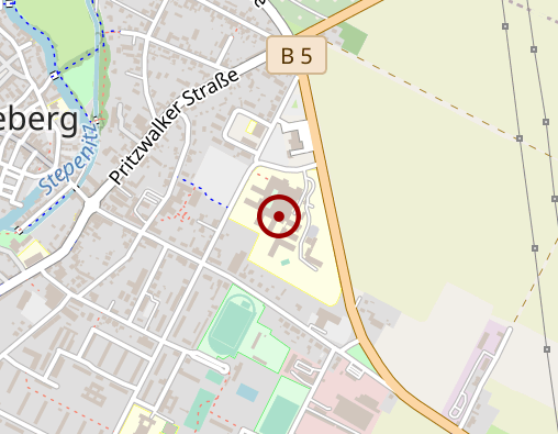 Karte: Kreiskrankenhaus Prignitz gemeinnützige GmbH