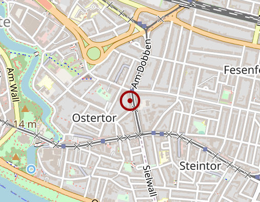 Karte: Entlang der Linie