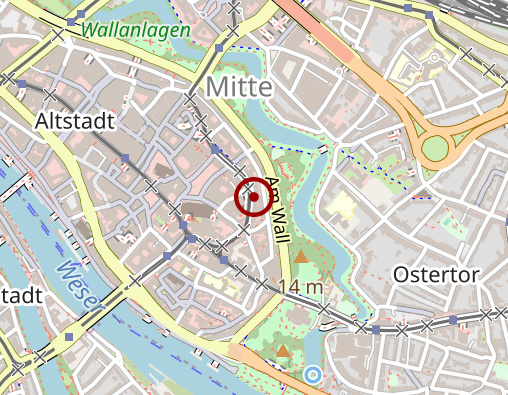 Karte: Bremer Turnverband e.V. in Kooperation mit dem Verein Vorwärts e.V.