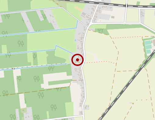 Karte: Haus am Königsmoor Alten- u. Pflegeheim Hust GmbH & Co.