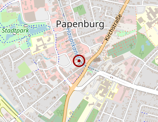 Karte: Caritas-Pflegedienst Unterems