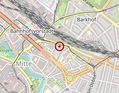 Karte: Sicherheitscenter an der Weide