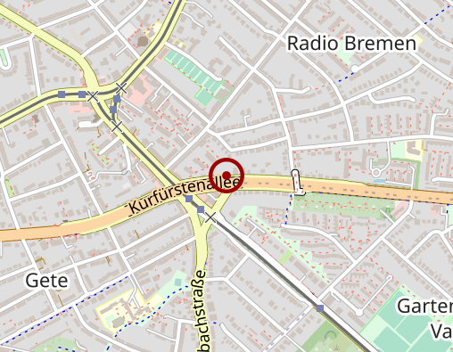 Karte: AHB Ambulanter Hauspflegeverbund Bremen