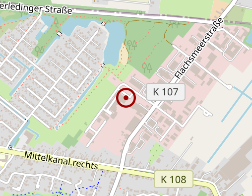 Karte: Caritas-Werkstätten nördl. Emsland GmbH Werkstatt Papenburg