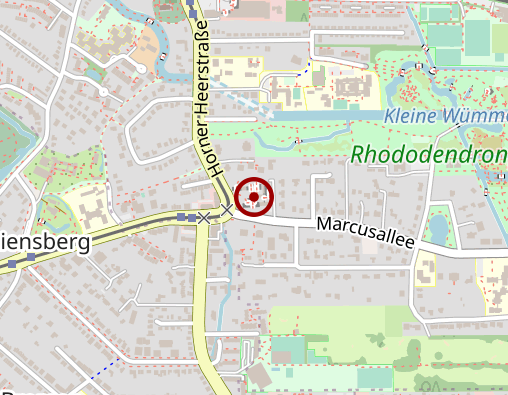 Karte: Specht Residenz in der Marcusallee GmbH Parkresidenz Bremen Kurzzeitpflege