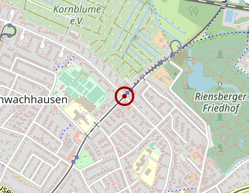 Karte: Dienstleistungszentrum Schwachhausen-Nord