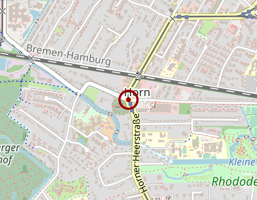 Karte: Turnverein Eiche Horn von 1899 e.V. Fitness-Studio "MAXIMUM"