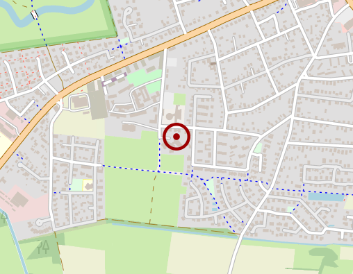 Karte: Rotenburger Werke der Inneren Mission e.V. Pflegeeinrichtung Haus in der Moorstrasse