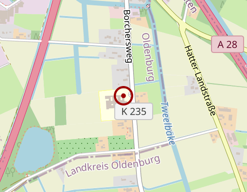 Karte: Diakonisches Werk OL Förderung u. Therapie gGmbH