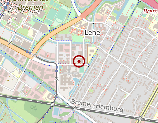 Karte: PflegeZentrale Horn