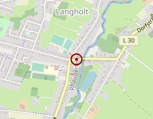 Karte: Langholter Pflegedienst