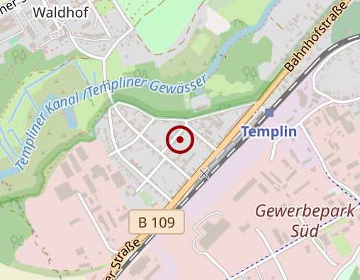 Karte: Tuchen Schlüsseldienst