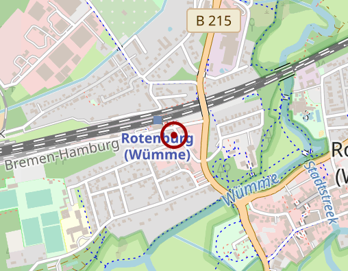 Karte: Wohn- und Pflegezentrum Haus am Bahnhof GmbH