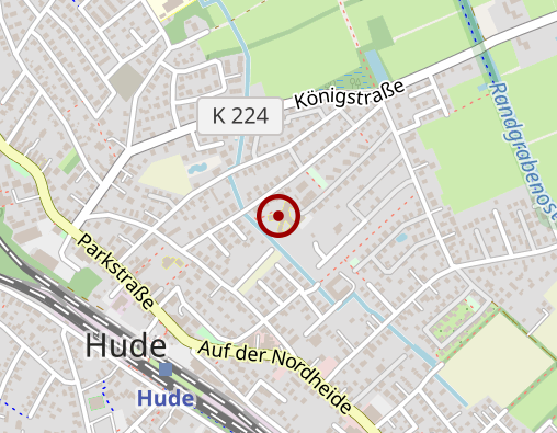 Karte: Wohnpark Hude-Bookholzberg gemeinnützige Trägergesellschaft mbH