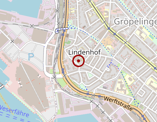 Karte: Gesundheitstreffpunkt West