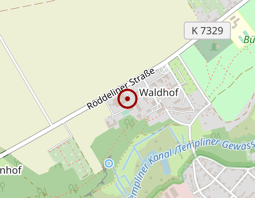 Karte: Stephanus Werkstätten Templin