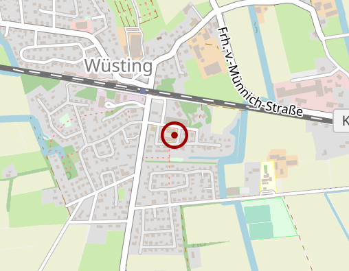 Karte: GMR Seniorenbetreuung GmbH Seniorenzentrum Wüsting