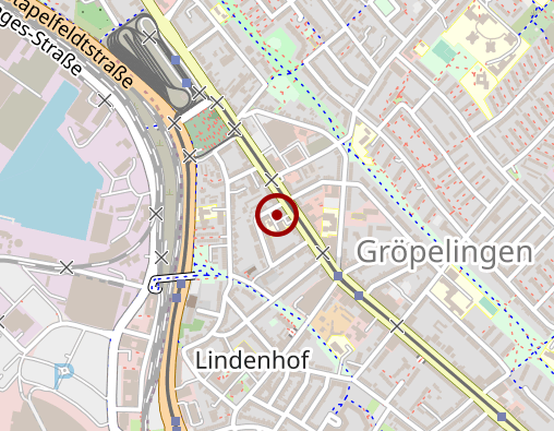 Karte: Tagespflege Gröpelingen ambulante PFLEGE Bremer Heimstiftung gGmbH