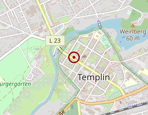 Karte: Wodtke Tina Physiotherapie