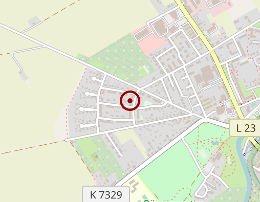 Karte: Lebenshilfe f. Menschen mit geistiger Behinderung e.V. Wohnstätte