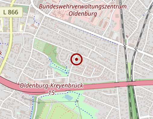 Karte: LSN Loges-Schule gGmbH staatl. anerk. private Lehranstalt f. Physiotherapie