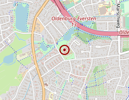 Karte: DRK-Schwesternheim Alten- und Pflegeheim der Oldenburgischen Schwestern- schaft vom Roten Kreuz e.V.