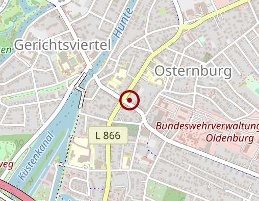 Karte: Bartels Taxiunternehmen e. Kfr. Gunhild