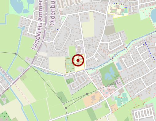 Karte: Bezirksverband Oldenburg Heimverwaltung Pflegeheim Bloherfelde