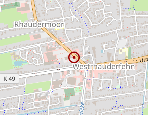 Karte: Diakoniestation Rhauderfehn/Ostrhauderfehn
