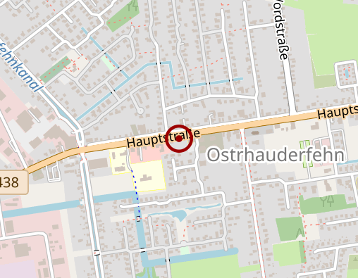 Karte: Ambulanter Pflegedienst "Schoon gepflegt"