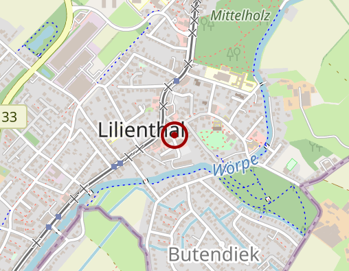 Karte: Physiotherapiepraxis Kuntze