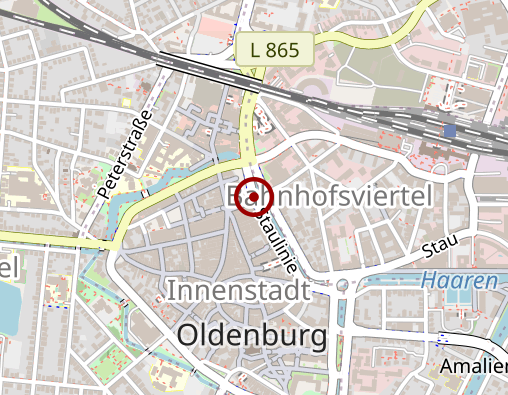 Karte: Pluspunkt-Apotheke im Elisengang