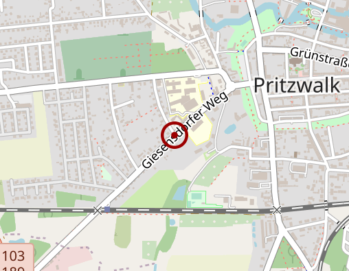 Karte: DRK Pflegedienst Pritzwalk