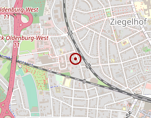 Karte: Bergfeld u. Denker