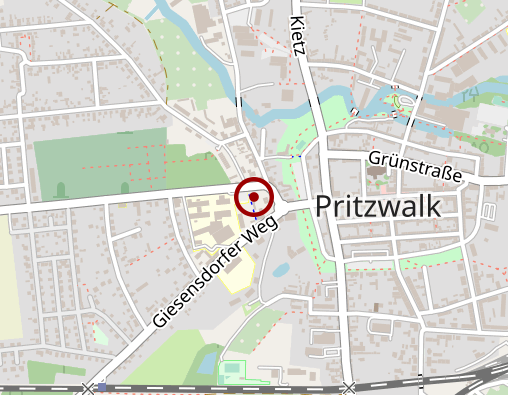 Karte: KMG Seniorenheim am Klinikum Pritzwalk