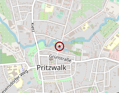 Karte: Schwester Agnes GmbH Einrichtung Pritzwalk