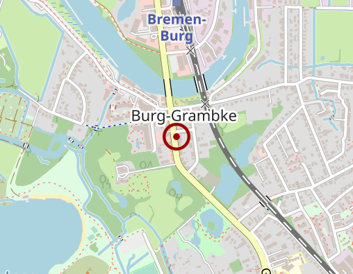 Karte: Hansa ambulanter Pflegedienst in Bremen